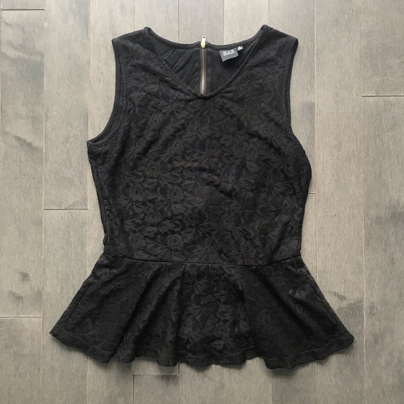 Saks Black label Lace Peplum - Picture 1 of 4